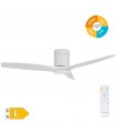 Ventilador KASAMA APP Blanco DC 15W 1534Lm 3 Aspas Blanco CCT