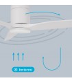 Ventilador KASAMA APP Blanco DC 15W 1534Lm 3 Aspas Blanco CCT