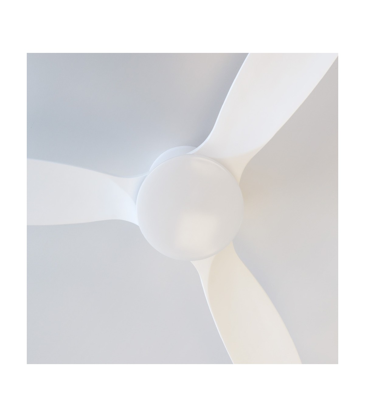 Ventilador KASAMA APP Blanco DC 15W 1534Lm 3 Aspas Blanco CCT