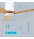 Ventilador KASAMA APP Blanco DC 15W 1534Lm 3 Aspas Haya CCT