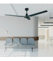 Ventilador De Techo Saltok Negro AC Sin Luz 3 Aspas 142D