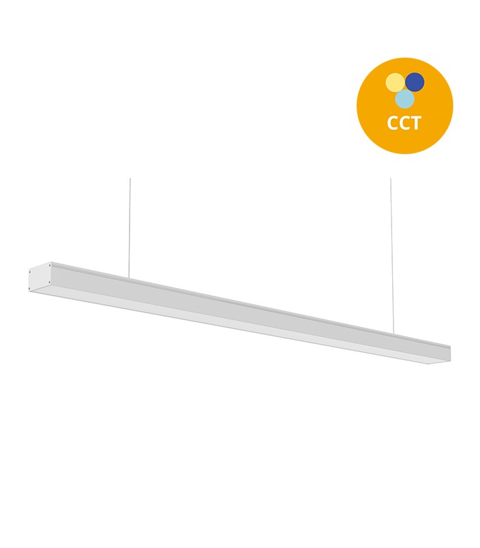 Barra Colgante/Superficie LineX OFFICE 40W 3200Lm Blanco CCT