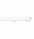 Barra Colgante/Superficie LineX OFFICE 40W 3200Lm Blanco CCT
