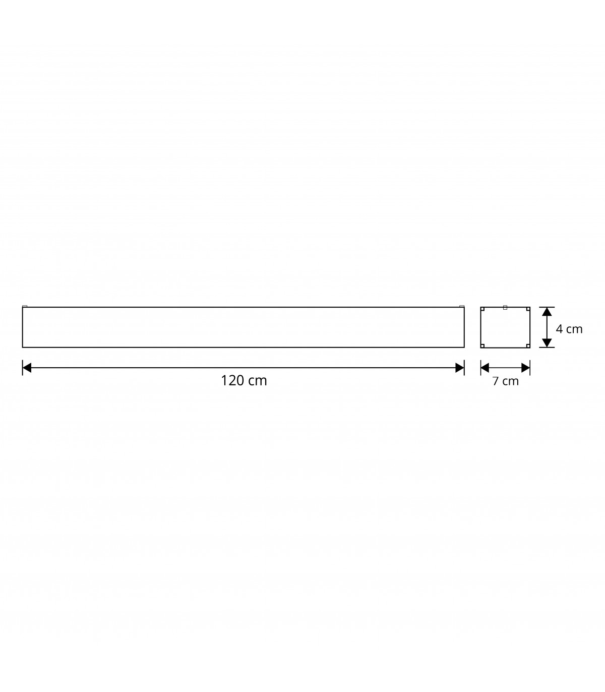 Barra Colgante/Superficie LineX OFFICE 40W 3200Lm Blanco CCT