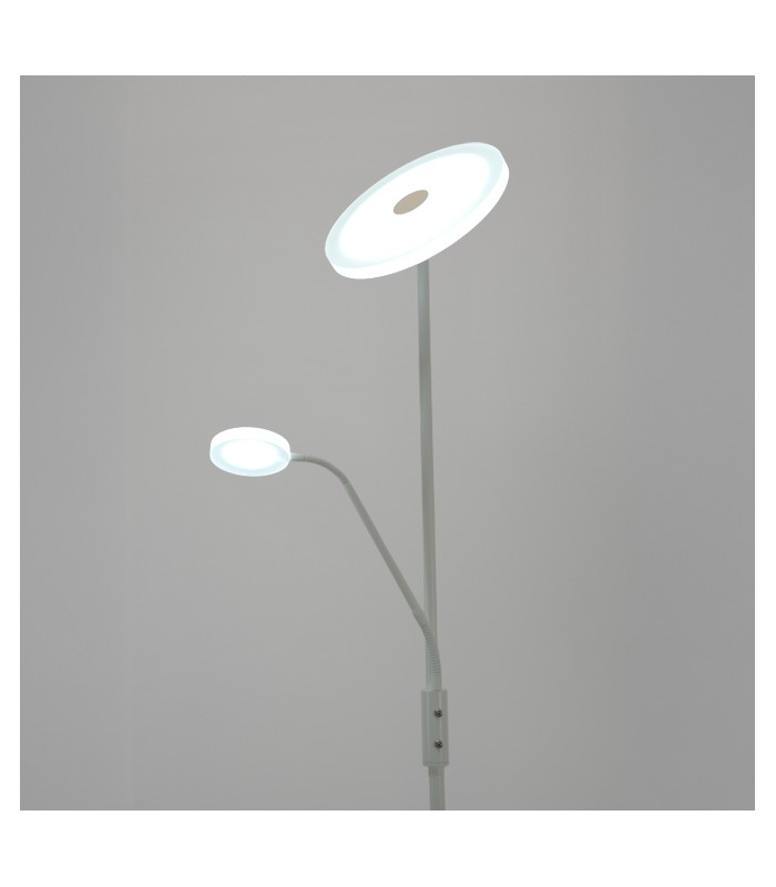 Lámpara de Pie BAYANI Regulable 28+6W 2240+480Lm Blanco