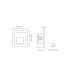 Baliza Led De Empotrar INCA 2W 180LM IP65 Negro