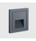 Baliza Led De Empotrar INCA 2W 180LM IP65 Gris Antracita