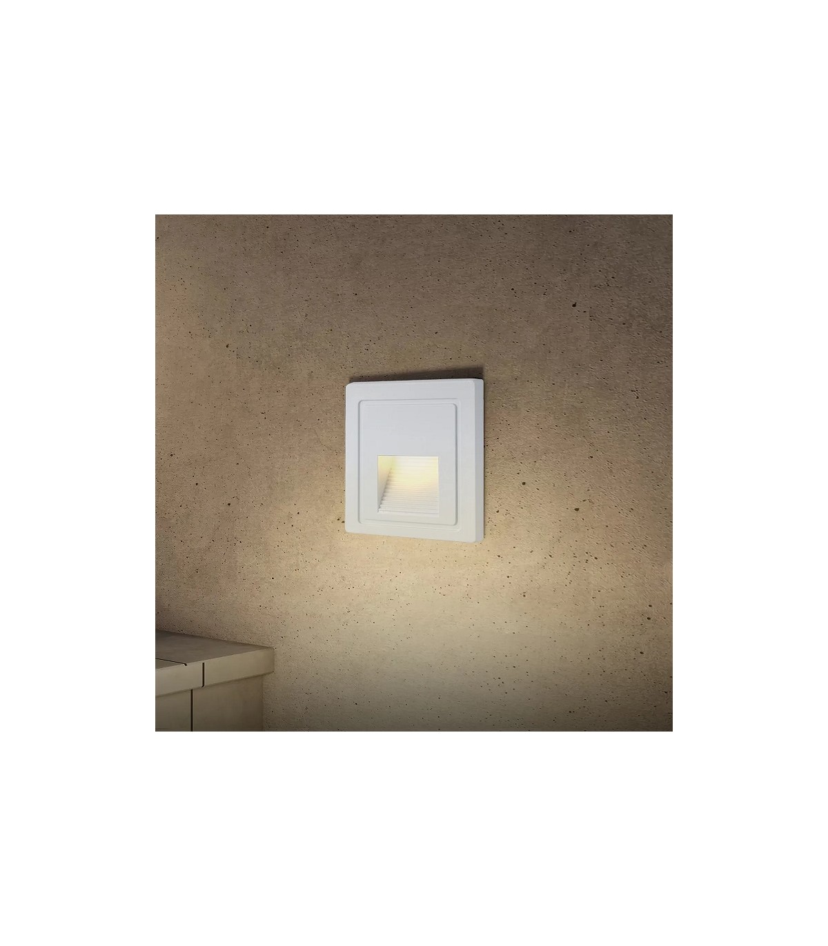 Baliza Led De Empotrar INCA 2W 180LM IP65 Blanco