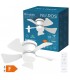 Ventilador ORISTAN Blanco DC 10W 1400Lm 5 Aspas Blanco CCT