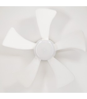 Ventilador ORISTAN Blanco DC 10W 1400Lm 5 Aspas Blanco CCT
