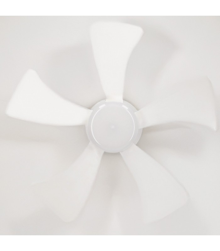 Ventilador ORISTAN Blanco DC 10W 1400Lm 5 Aspas Blanco CCT