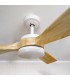 Ventilador CEFALU Blanco DC 15W 1534Lm 3 Aspas Haya CCT