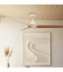 Ventilador FRATELLO Blanco DC 15W 1534Lm 3 Aspas Madera CCT