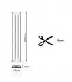 Tira Flexible COB LDV 10W 990Lm/M 320Led/m IP67 DC24V -5 Metros-