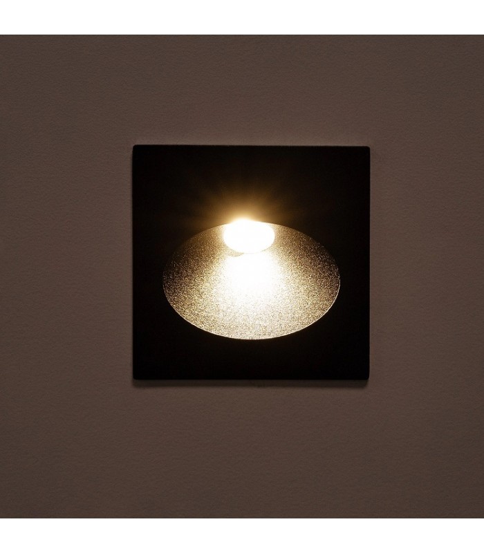 Baliza Led De Empotrar CONY 3W 210LM IP65 Negro