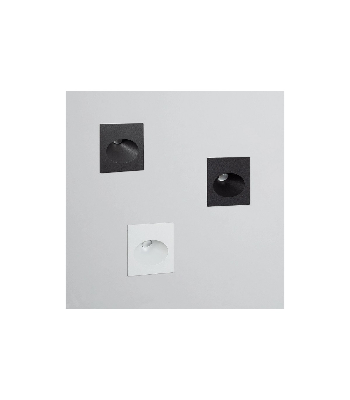 Baliza Led De Empotrar CONY 3W 210LM IP65 Gris Antracita