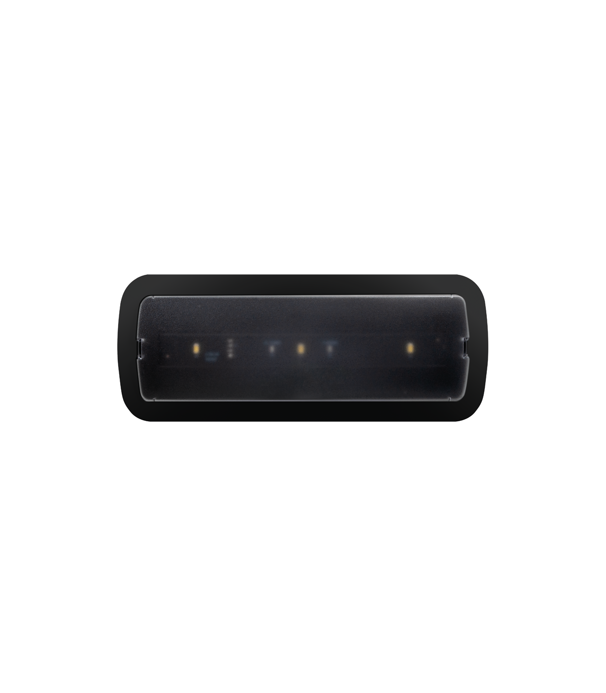 Accesorio Empotrar Emergencia LUMINE Negro