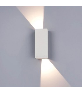 Aplique Led De Pared REX 10W 1180LM IP65 CCT Blanco