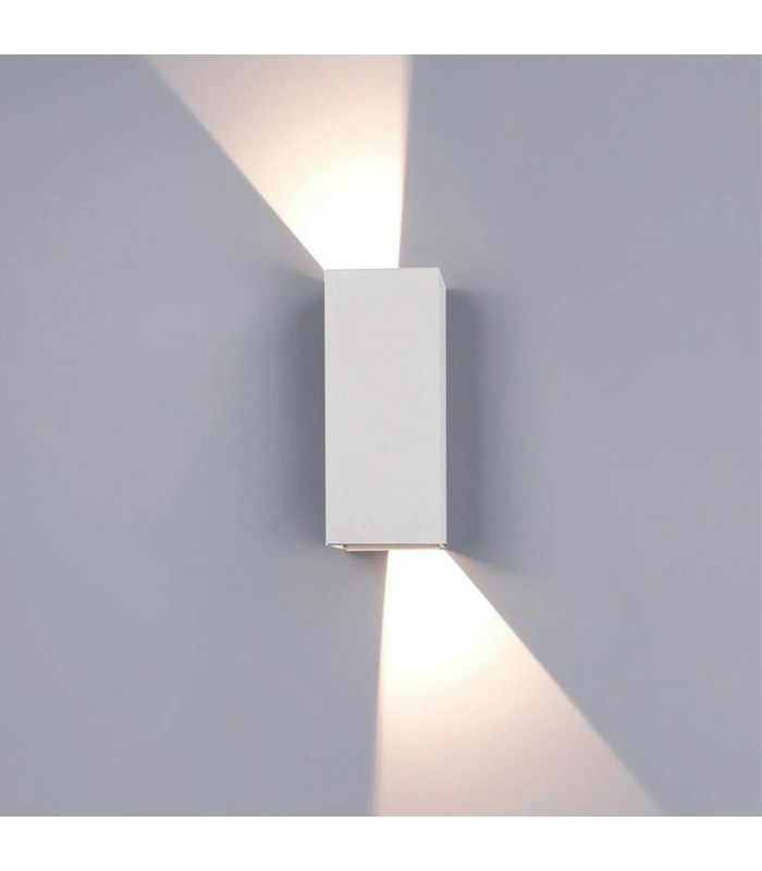 Aplique Led De Pared REX 10W 1180LM IP65 CCT Blanco