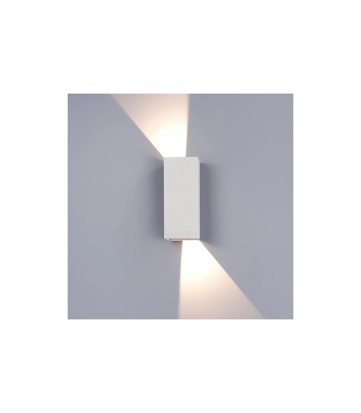 Aplique Led De Pared REX 10W 1180LM IP65 CCT Blanco