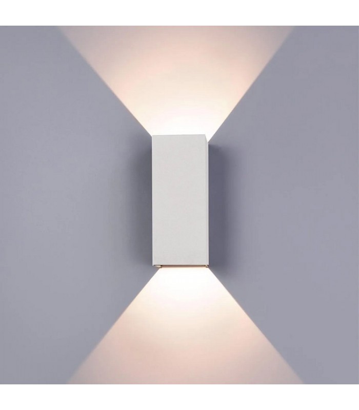 Aplique Led De Pared REX 10W 1180LM IP65 CCT Blanco