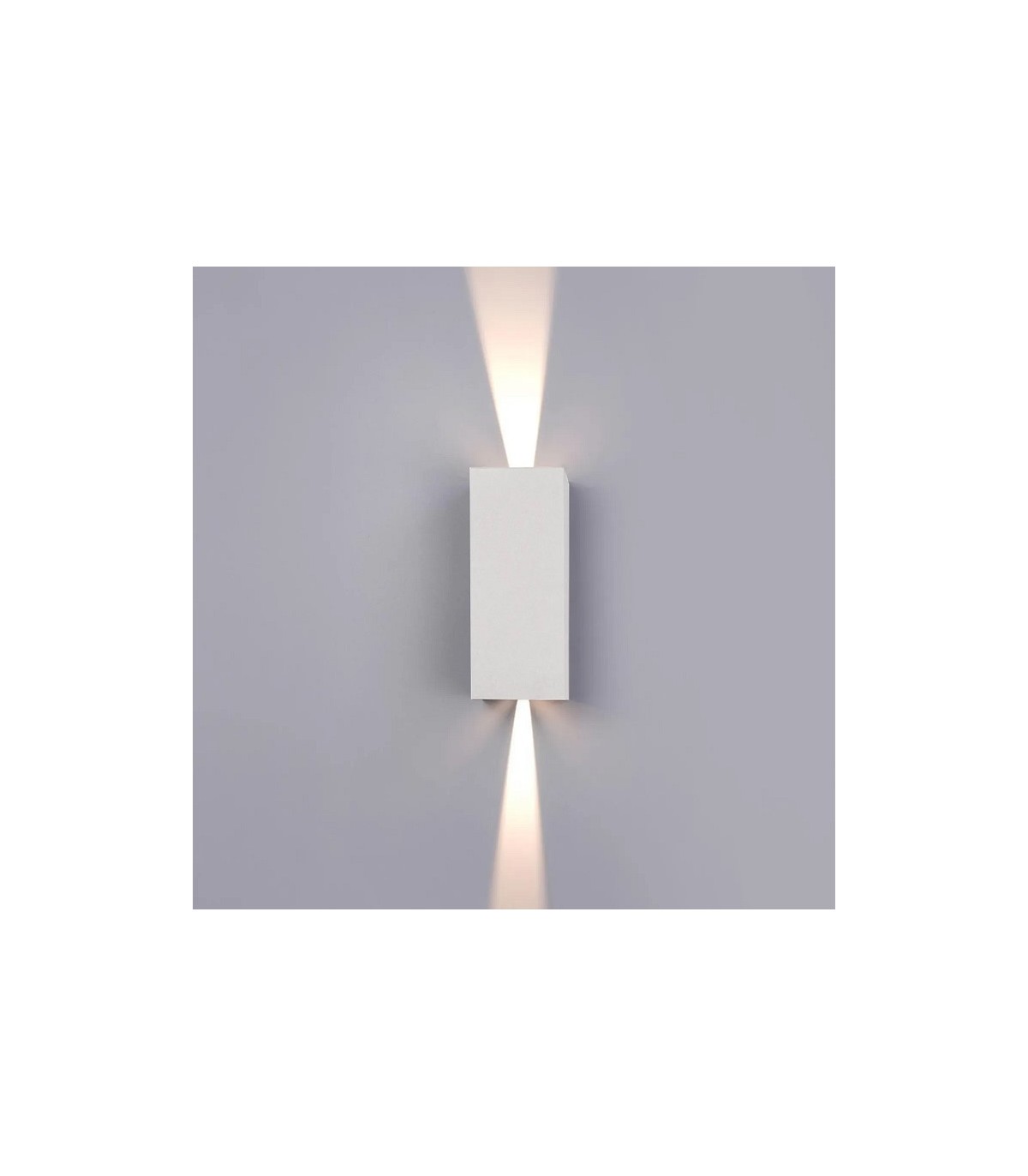 Aplique Led De Pared REX 10W 1180LM IP65 CCT Blanco