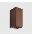Aplique Led De Pared REX 10W 1180LM IP65 CCT Óxido Corten