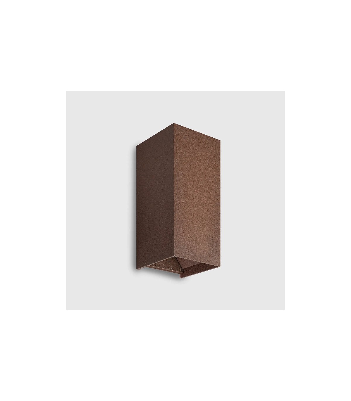 Aplique Led De Pared REX 10W 1180LM IP65 CCT Óxido Corten