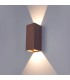 Aplique Led De Pared REX 10W 1180LM IP65 CCT Óxido Corten