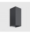 Aplique Led De Pared REX 10W 1180LM IP65 CCT Gris Antracita