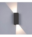 Aplique Led De Pared REX 10W 1180LM IP65 CCT Gris Antracita