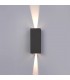 Aplique Led De Pared REX 10W 1180LM IP65 CCT Gris Antracita