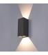 Aplique Led De Pared REX 10W 1180LM IP65 CCT Gris Antracita