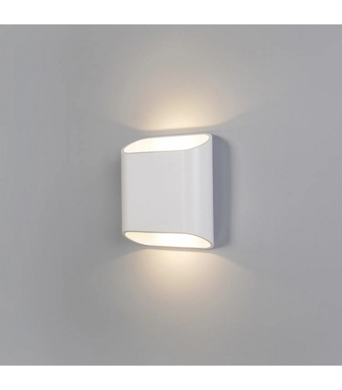 Aplique Led De Pared MAR 10W 1105LM IP65 CCT Blanco