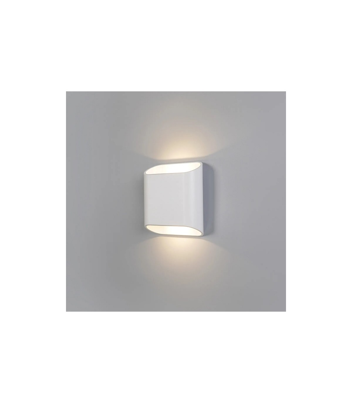 Aplique Led De Pared MAR 10W 1105LM IP65 CCT Blanco