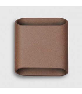 Aplique Led De Pared MAR 10W 1105LM IP65 CCT Óxido Corten