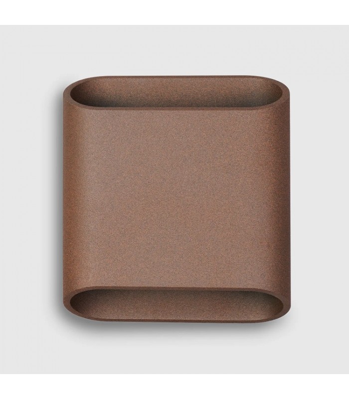 Aplique Led De Pared MAR 10W 1105LM IP65 CCT Óxido Corten