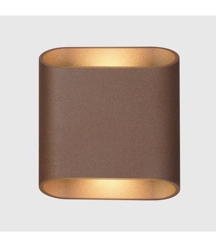 Aplique Led De Pared MAR 10W 1105LM IP65 CCT Óxido Corten