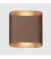 Aplique Led De Pared MAR 10W 1105LM IP65 CCT Óxido Corten