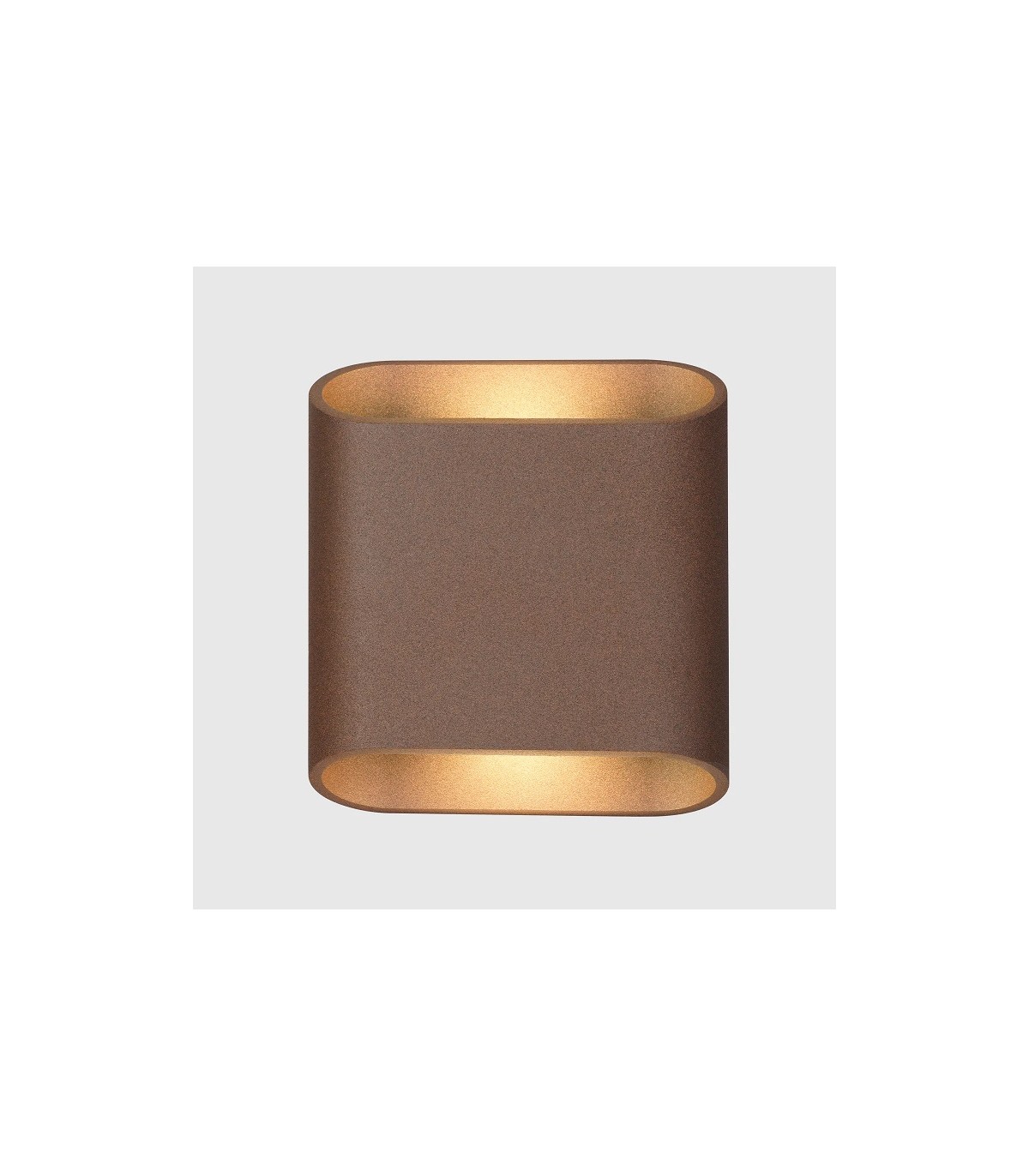 Aplique Led De Pared MAR 10W 1105LM IP65 CCT Óxido Corten