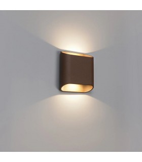 Aplique Led De Pared MAR 10W 1105LM IP65 CCT Óxido Corten