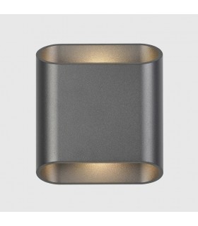 Aplique Led De Pared MAR 10W 1105LM IP65 CCT Gris Antracita