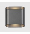 Aplique Led De Pared MAR 10W 1105LM IP65 CCT Gris Antracita
