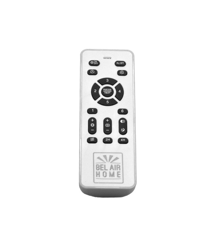 Ventilador ONDAS DC 72W 6480Lm 4 Aspas Blanco/Cobre CCT