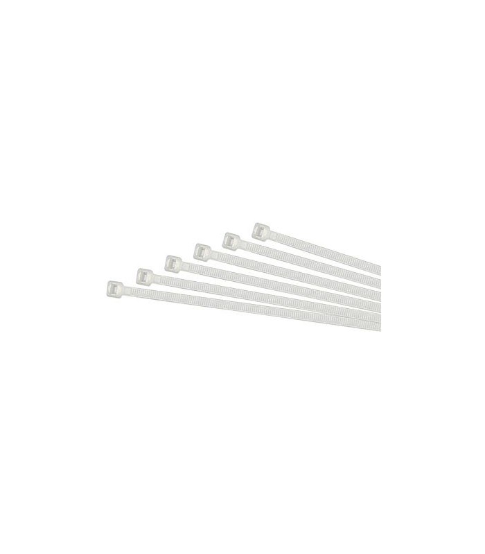 Bridas RELECTRIC NYLON66 200x3.6mm Blanco 100 Uds.