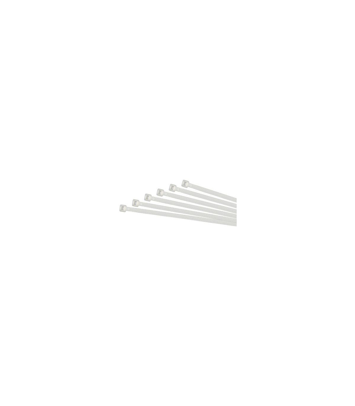 Bridas RELECTRIC NYLON66 400x4.8mm Blanco 100 Uds.