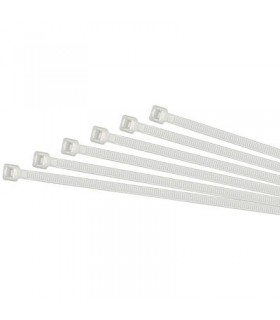 Bridas RELECTRIC NYLON66 450x7.6mm Blanco 100 Uds.