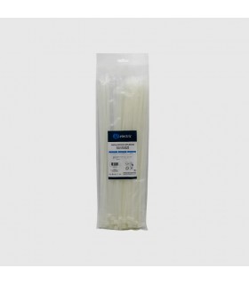 Bridas RELECTRIC NYLON66 450x7.6mm Blanco 100 Uds.
