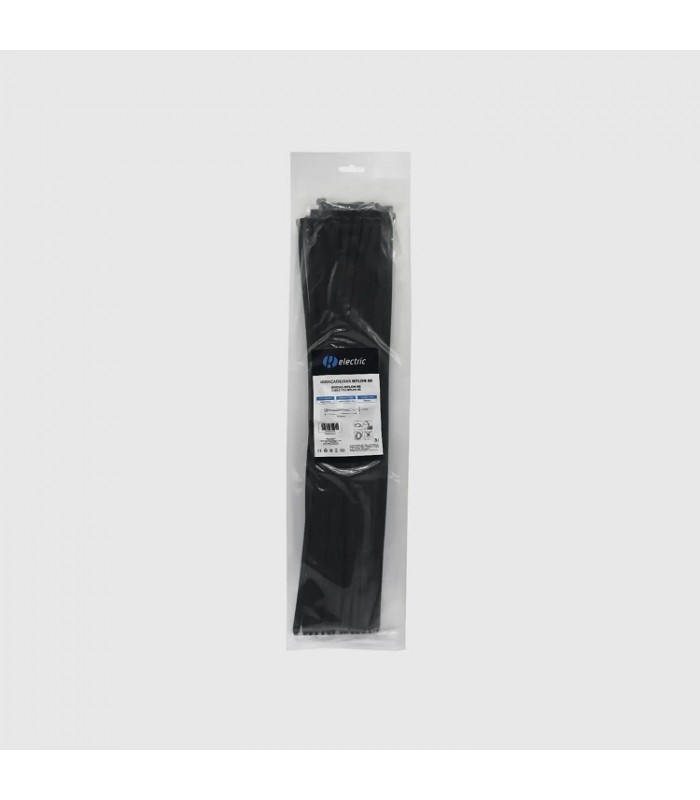 Bridas RELECTRIC NYLON66 550x7.6mm Negro 100 Uds.