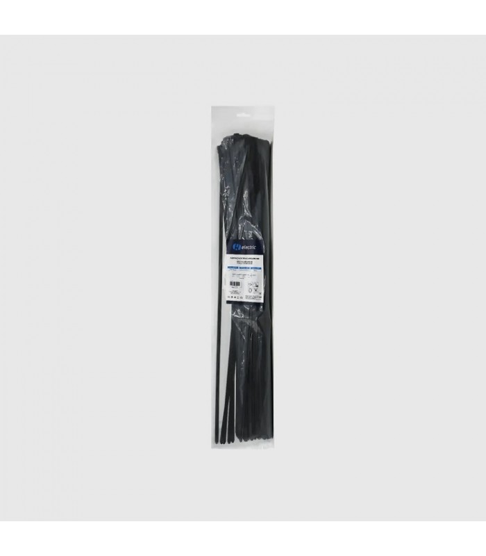Bridas RELECTRIC NYLON66 700x8.8mm Negro 100 Uds.